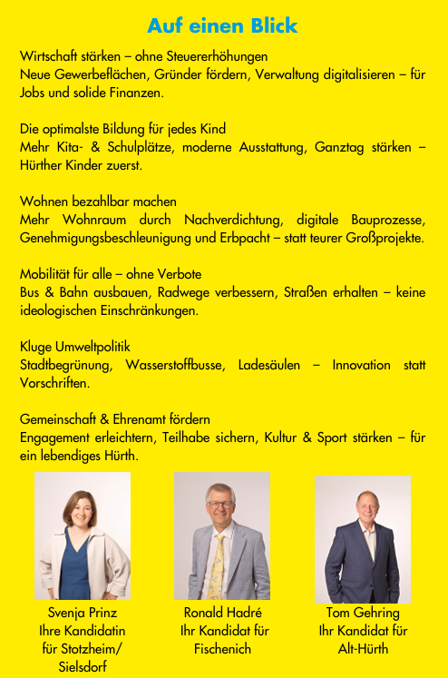 Auf einen Blick